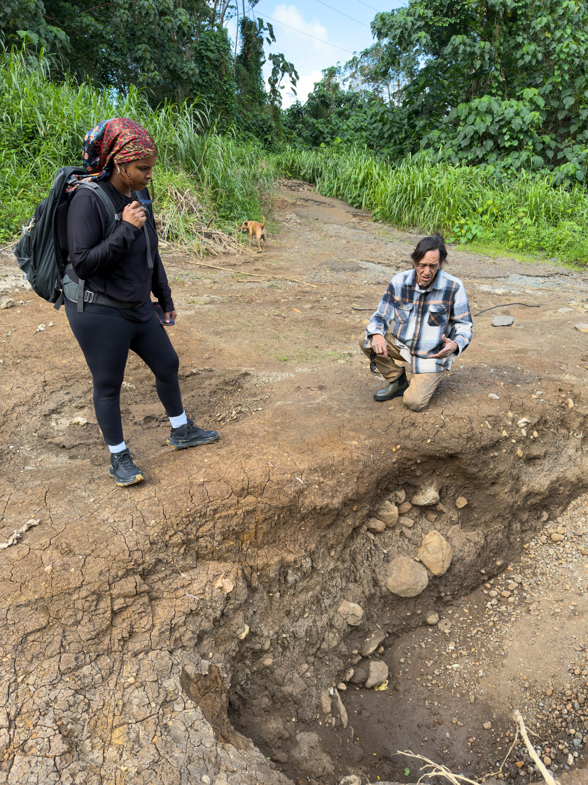 Luluku Farms storm damage revealed ancient agricultural terraces