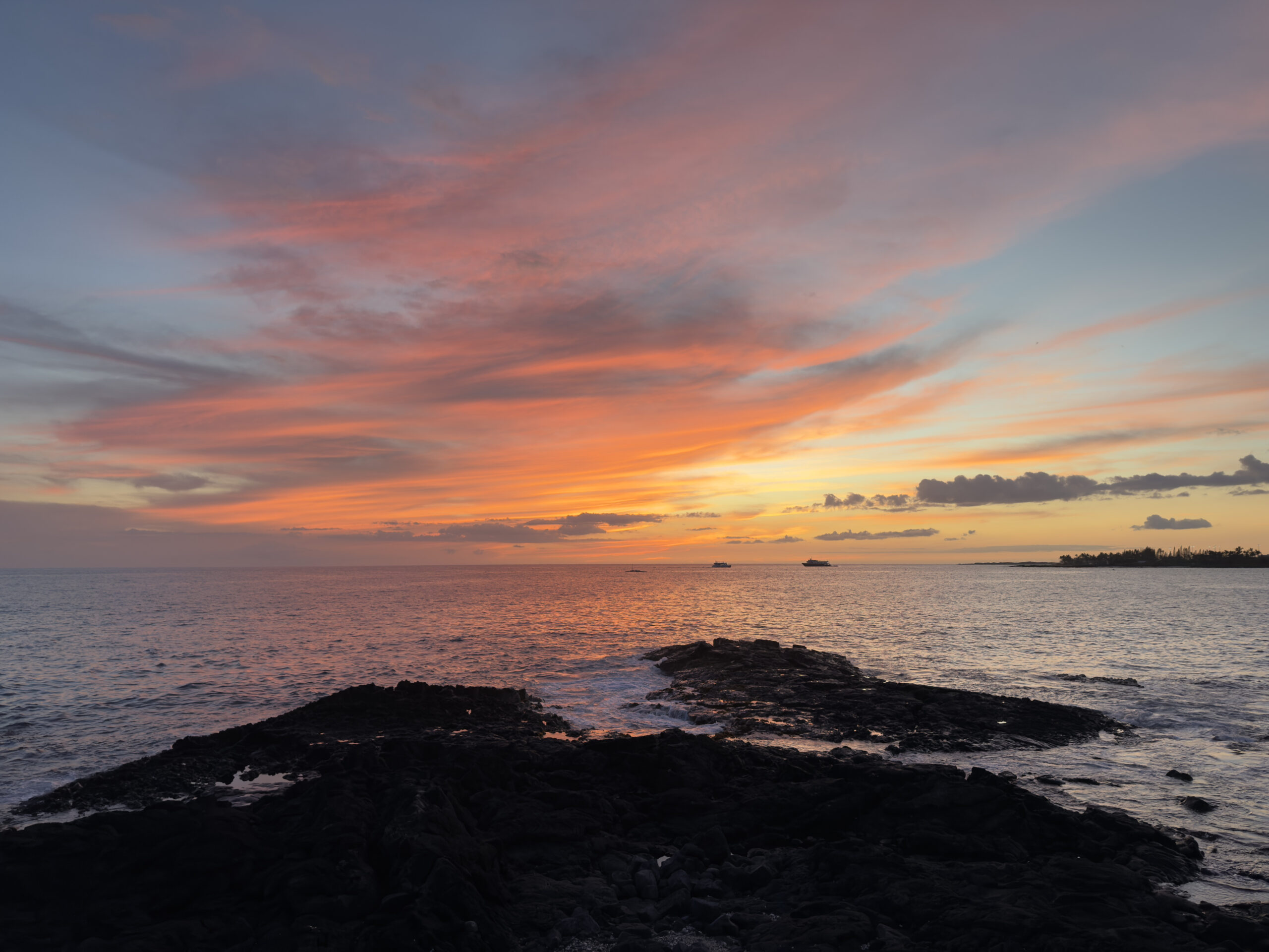 Sunset over the Kona coast, closing out a week of learning, listening, and connection.
